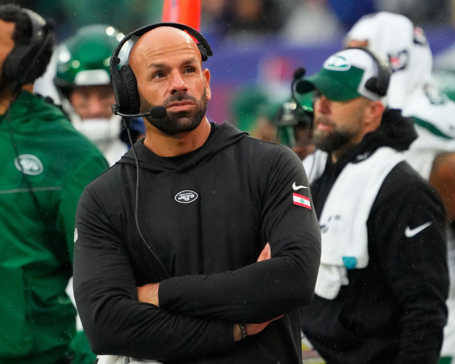 Jets' head coach Robert Saleh